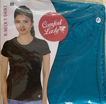 Purchase Ladies Plain T Shirts in Wholesale for Selling, Comfort Beauty T Shirts for Retail Business