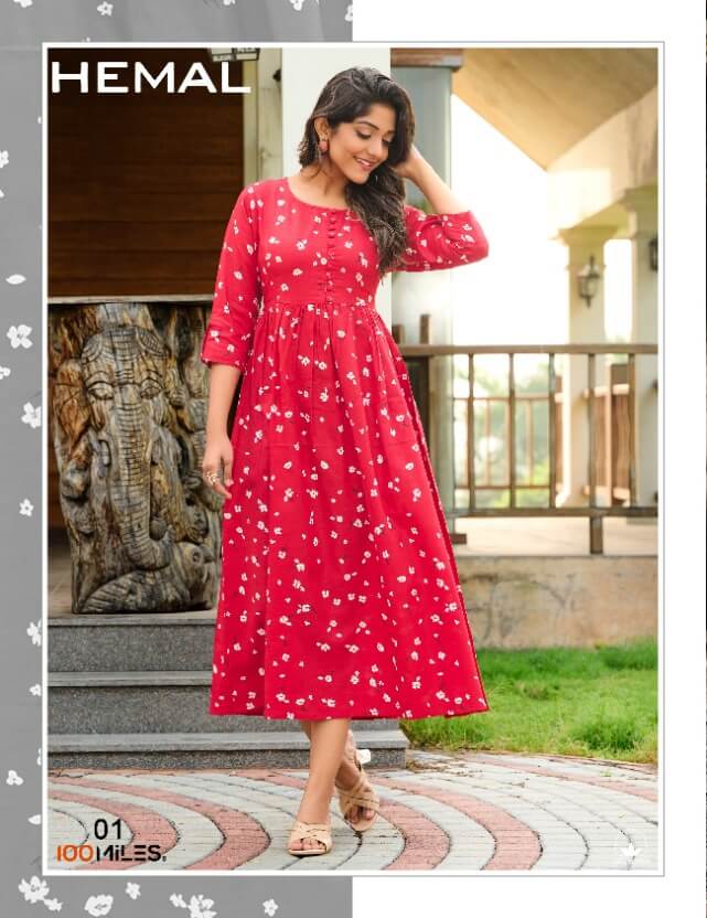 100Miles Hemal Ladies Gown Catalog In Wholesale Price, Purchase Full Catalog of 100Miles Hemal In Wholesale Price Online