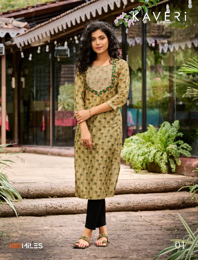 Buy Fiza light green chikankari cotton kurta for ladies | Priya Chaudhary