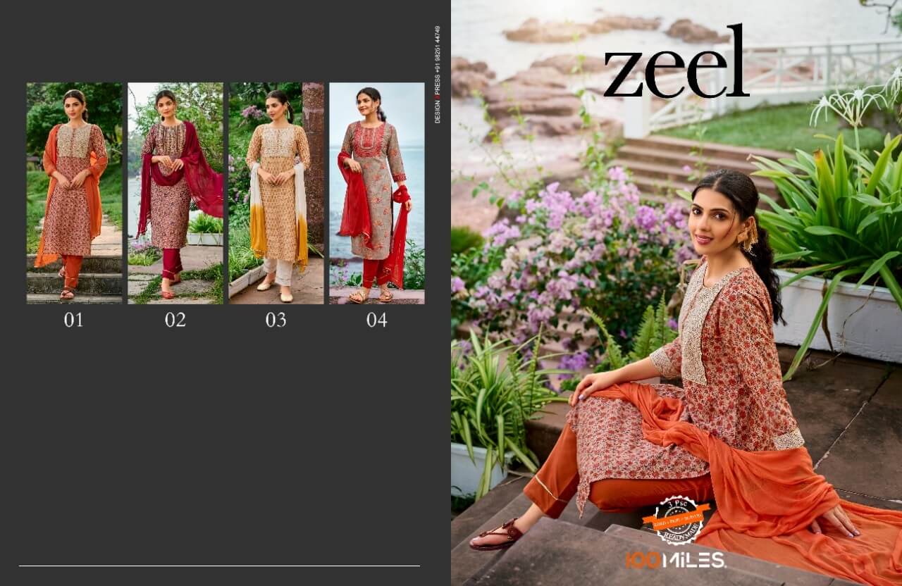 100Miles Zeel Readymade Dress Wholesale Catalog, Buy Full Catalog of 100Miles Zeel Readymade Dress in Wholesale Price