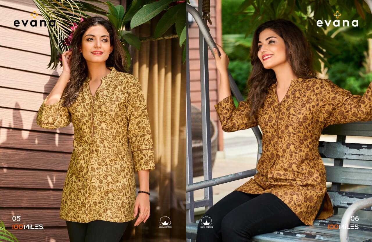 100Miles Evena Cotton Satin Tops Catalog, Buy 100Miles Evena Cotton Satin Tops Full Catalog at Wholesale Price Online