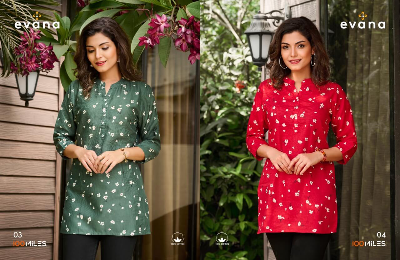 100Miles Evena Cotton Satin Tops Catalog, Buy 100Miles Evena Cotton Satin Tops Full Catalog at Wholesale Price Online