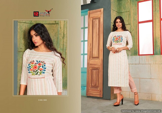 Cotton designer kurti at Rs 530 | Designer Kurtis in Vadodara | ID:  24898836848