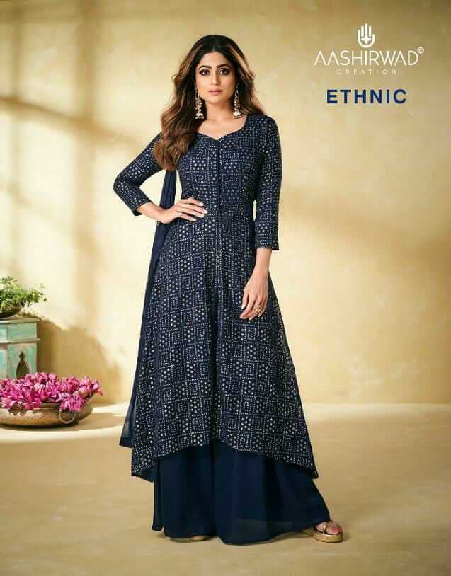 Aashirwad Ethnic Top Bottom Dupatta Set Catalog In Wholesale Price. Purchase Full Catalog of Aashirwad Ethnic in Wholesale Price Online