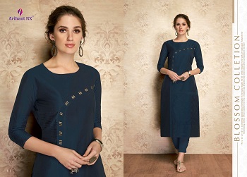 arihant nx vamika claire wholesale kurtis catalogue Aarvee Creation Arihant Nx Vamika nx Launches Claire Kurtis Wholesale Catalogue. Order Arihant Vamika Claire Pure Viscos Two Tone Silk Ladies Design...