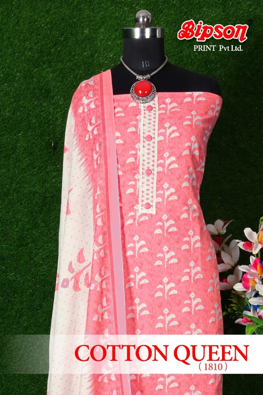 Bipson Cotton Queen Dress Material Catalog In Wholesale Price. Purchase Full Catalog of Bipson Cotton Queen In Wholesale Price Online