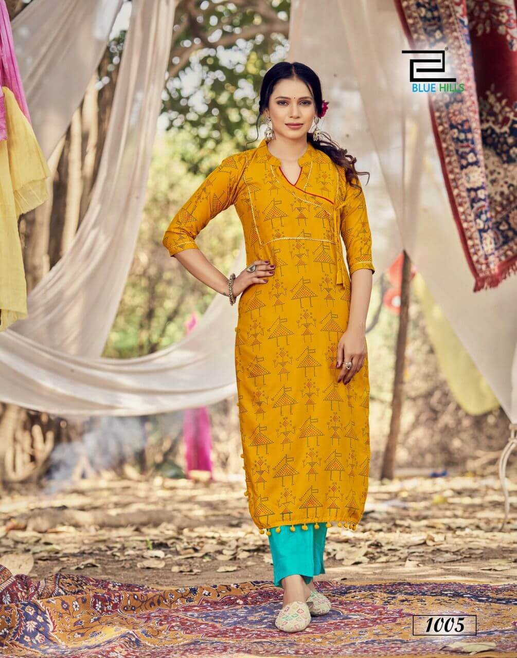 Blue Hills Candy Vol 1 Rayon Kurtis Wholesale Catalog, Buy Full Catalog of Blue Hills Candy Vol 1 Rayon Kurtis At Wholesale Price