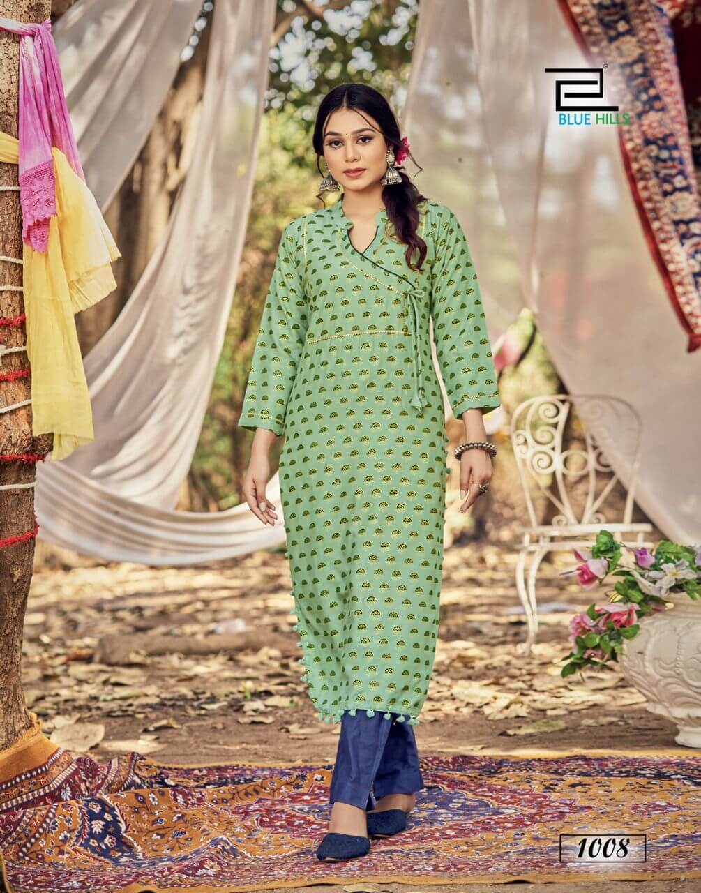 Blue Hills Candy Vol 1 Rayon Kurtis Wholesale Catalog, Buy Full Catalog of Blue Hills Candy Vol 1 Rayon Kurtis At Wholesale Price