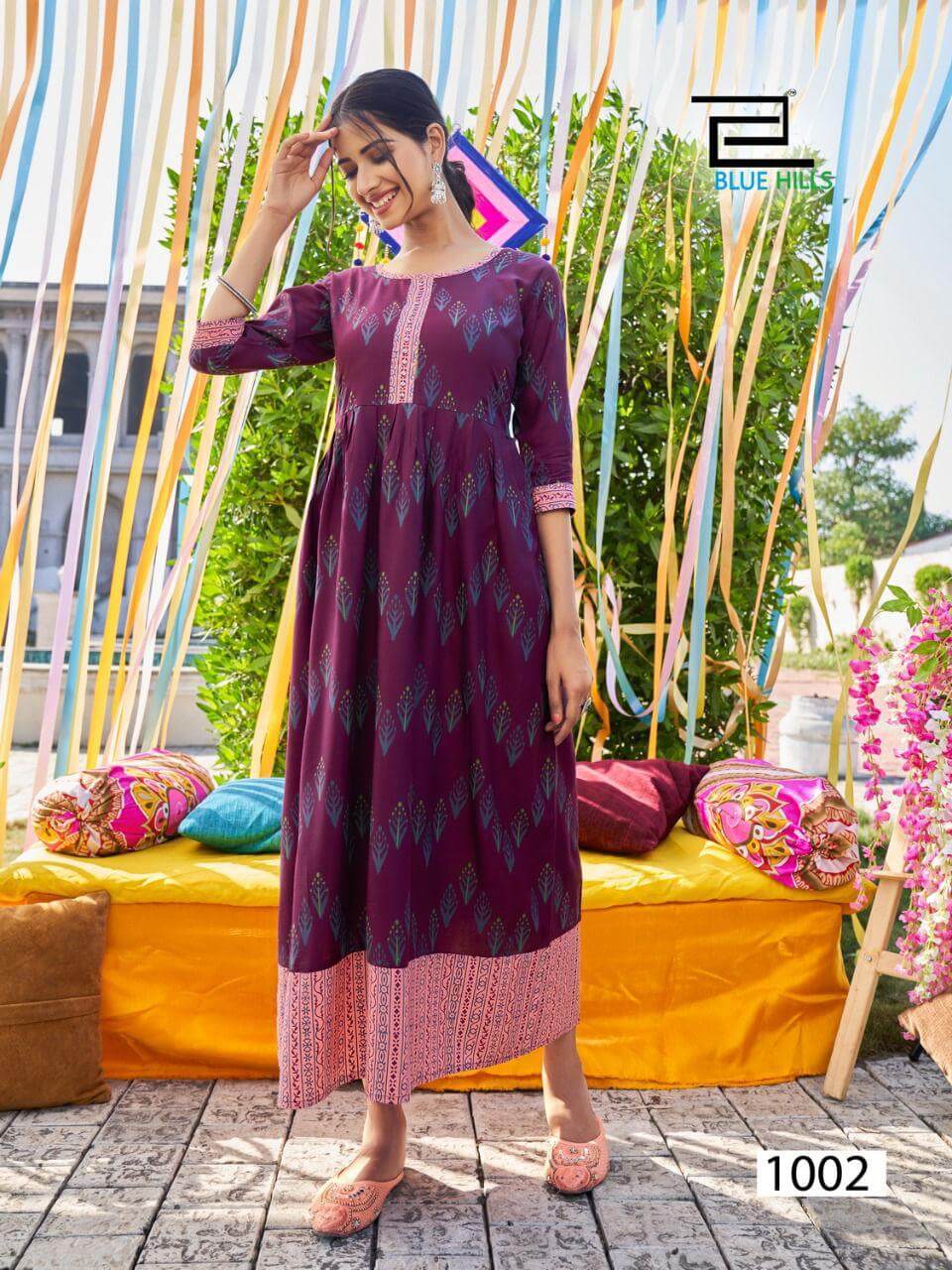 Blue Hills Khwaab Vol 3 Rayon Kurtis Wholesale Catalog, Buy Full Catalog of Blue Hills Khwaab Vol 3 Rayon Kurtis At Wholesale Price
