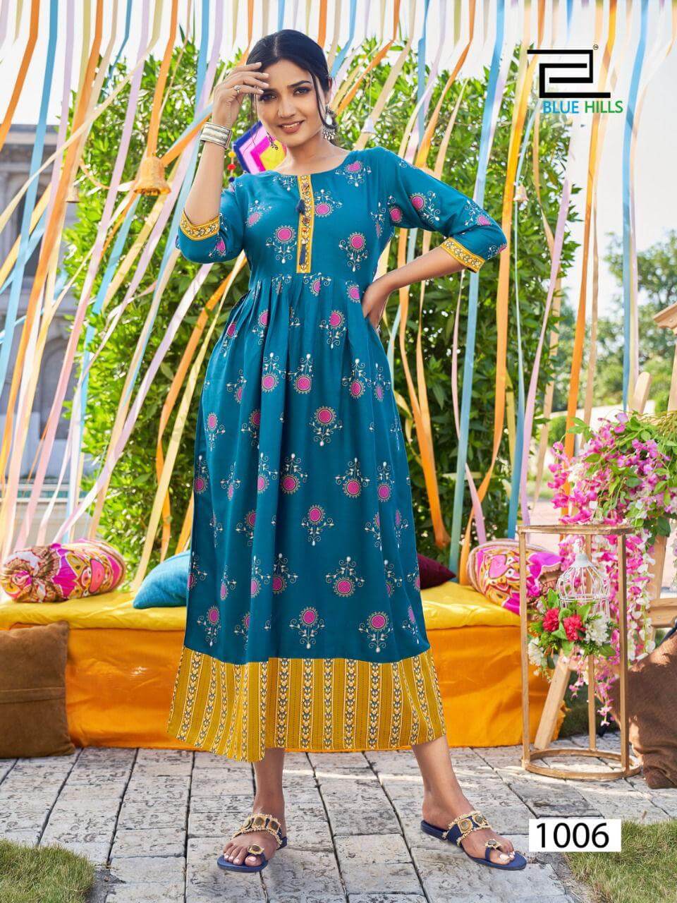 Blue Hills Khwaab Vol 3 Rayon Kurtis Wholesale Catalog, Buy Full Catalog of Blue Hills Khwaab Vol 3 Rayon Kurtis At Wholesale Price