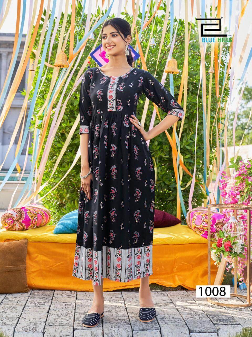 Blue Hills Khwaab Vol 3 Rayon Kurtis Wholesale Catalog, Buy Full Catalog of Blue Hills Khwaab Vol 3 Rayon Kurtis At Wholesale Price