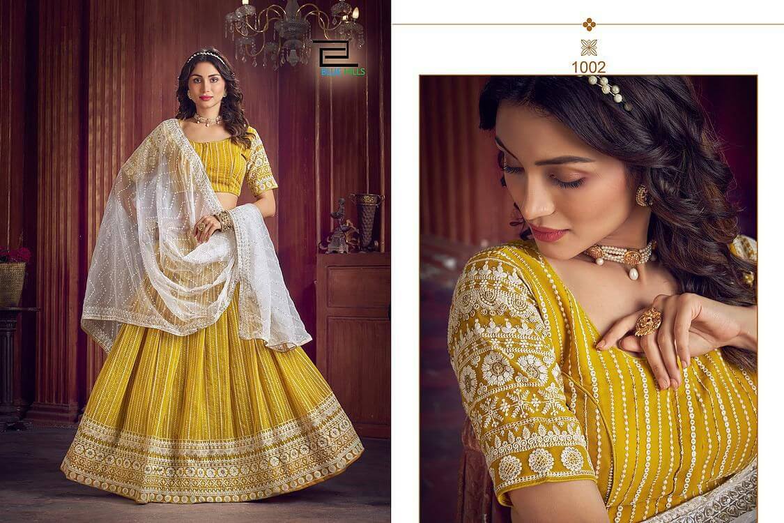 Blue Hills Moon Walk Lehenga Choli Wholesale Catalog. Purchase Full Catalog Of Lehenga Choli In Wholesale Price Online