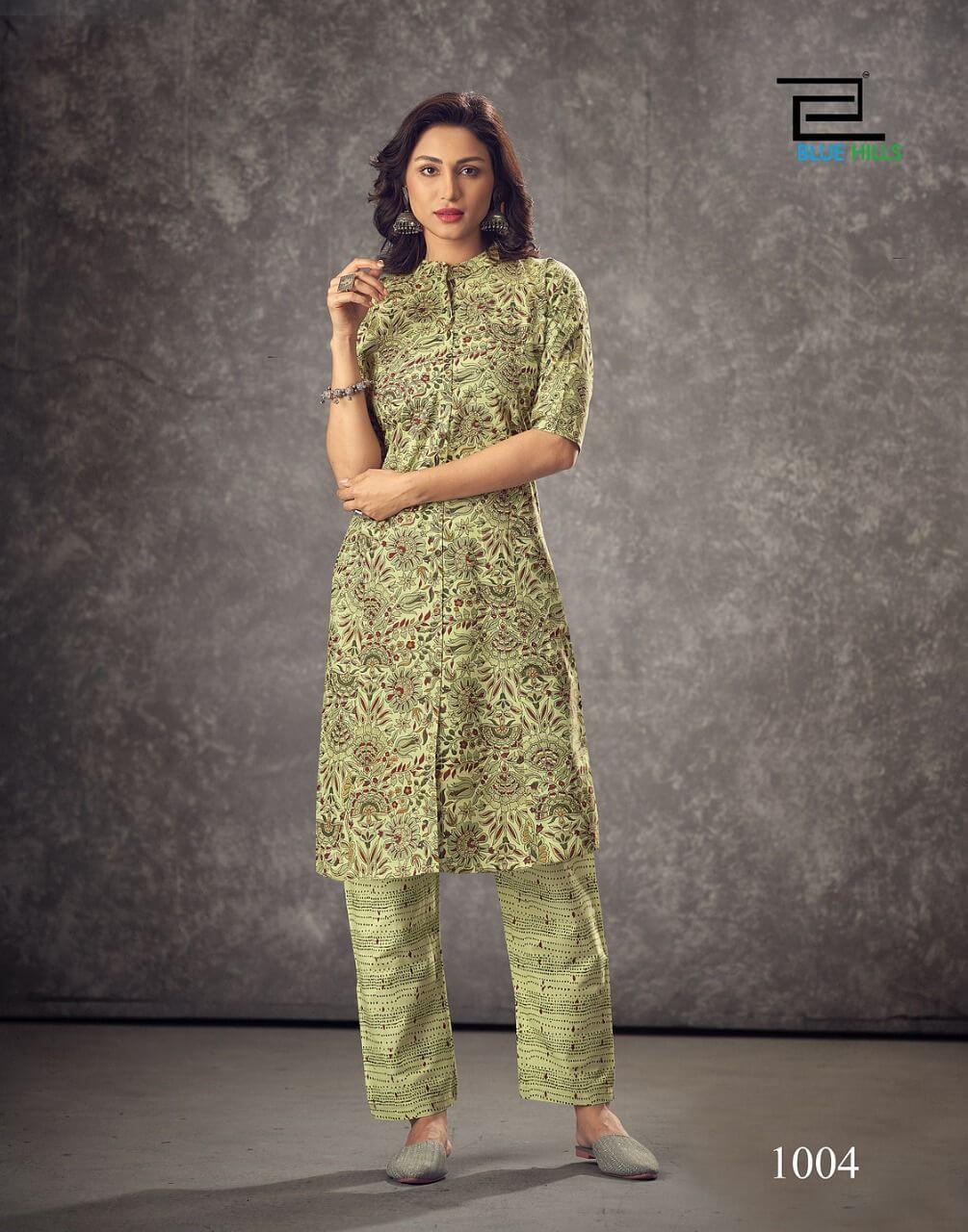 Blue Hills Smoodh Formal Wear Kurtis Wholesale Catalog. Purchase Full Catalog of Formal Wear Kurtis In Wholesale Price Online