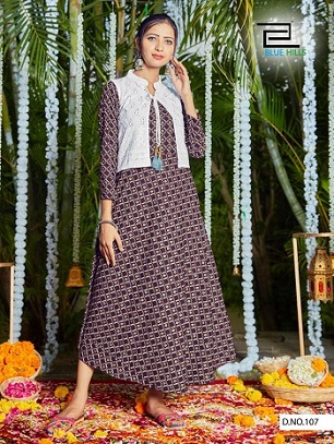 Blue Hills Stopwatch Top With Koti Wholesale Catalog, Buy Full Catalog of Blue Hills Stopwatch Top With Koti At Wholesale Price