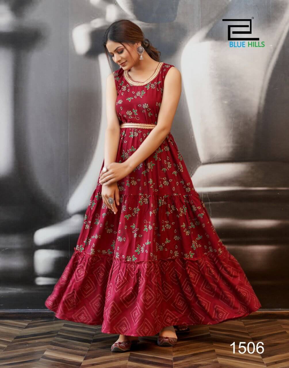Blue Hills Sunshine Vol 15 Rayon Printed Gown Wholesale Catalog, Buy Full Catalog of Blue Hills Sunshine Vol 15 Rayon Printed Gown At Wholesale Price
