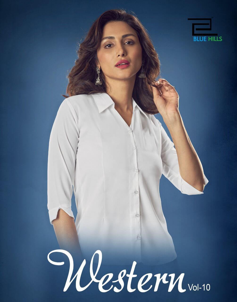 Blue Hills Western Vol 10 Fancy Top Catalog In Wholesale Price. Purchase Full Catalog of Blue Hills Western Vol 10 In Wholesale Price Online