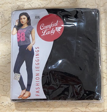 Comfort Lady Fashion Jeggings Five Colours unch, Jeggings with 4 pockets style, approx length 35"