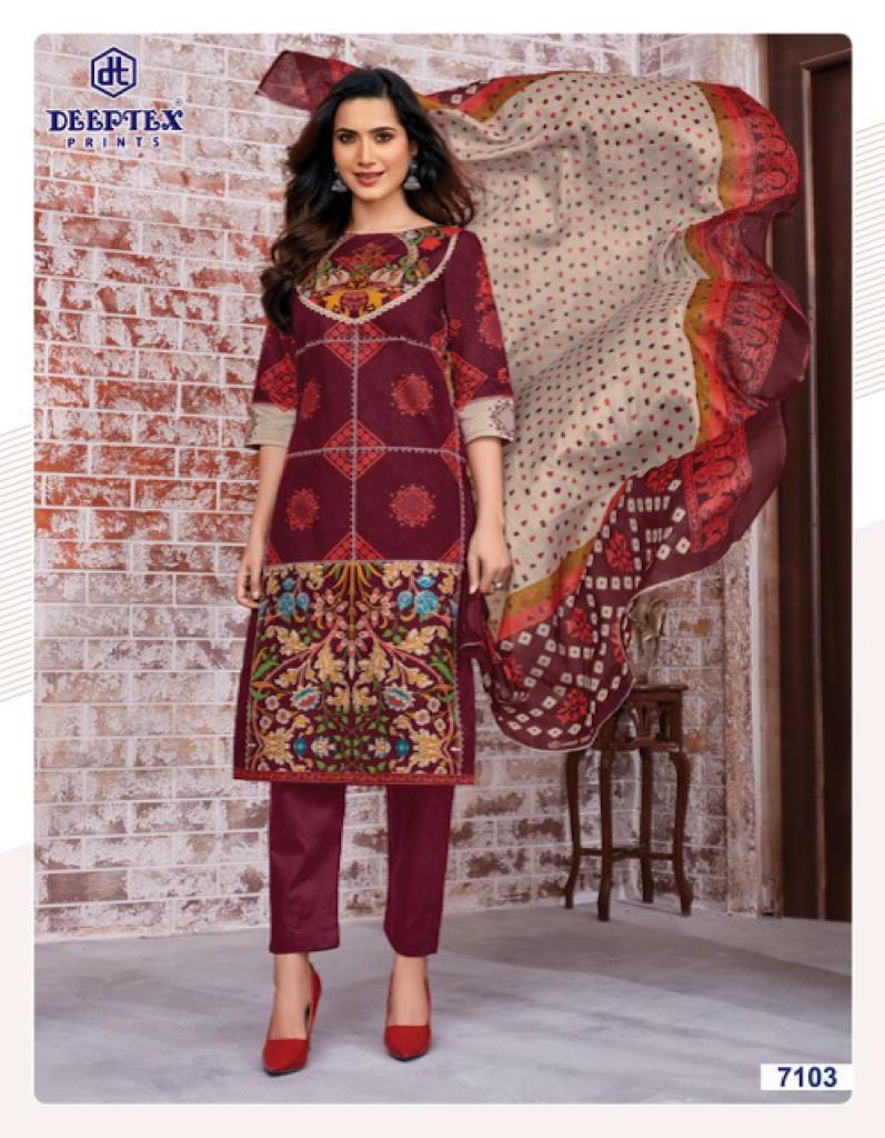 Deeptex Vo 71 Cotton Dress Material Catalog In Wholesale Price. Purchase Full Catalog of Deeptex Vol 71 In Wholesale Price Online