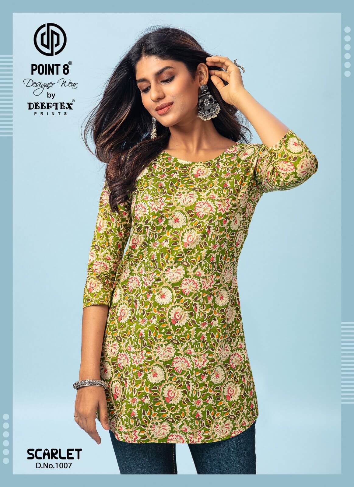 Deeptex Scarlet vol 1 Western Tops Catalog in Wholesale Price, Buy Deeptex Scarlet vol 1 Western Tops Catalog in Wholesale Price online From Aarvee Creation