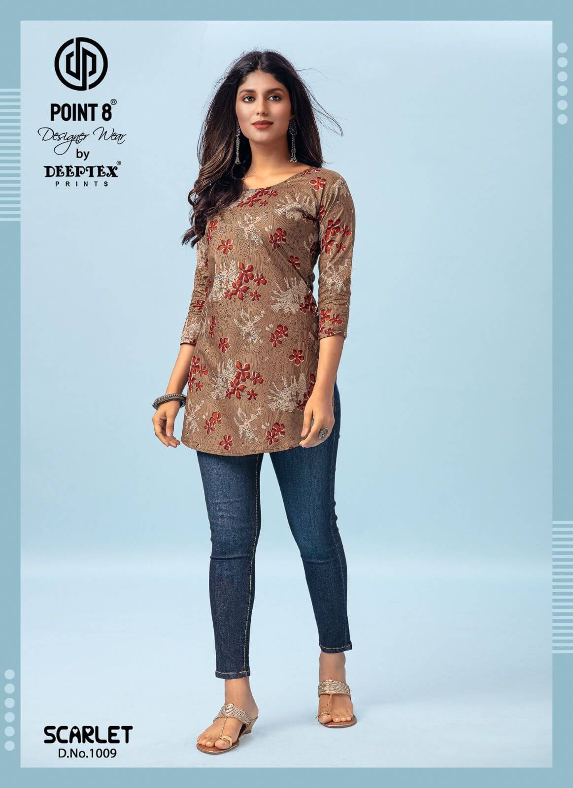 Deeptex Scarlet vol 1 Western Tops Catalog in Wholesale Price, Buy Deeptex Scarlet vol 1 Western Tops Catalog in Wholesale Price online From Aarvee Creation