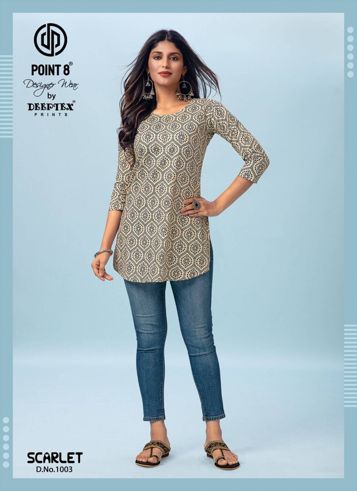 Deeptex Scarlet vol 1 Western Tops Catalog in Wholesale Price, Buy Deeptex Scarlet vol 1 Western Tops Catalog in Wholesale Price online From Aarvee Creation