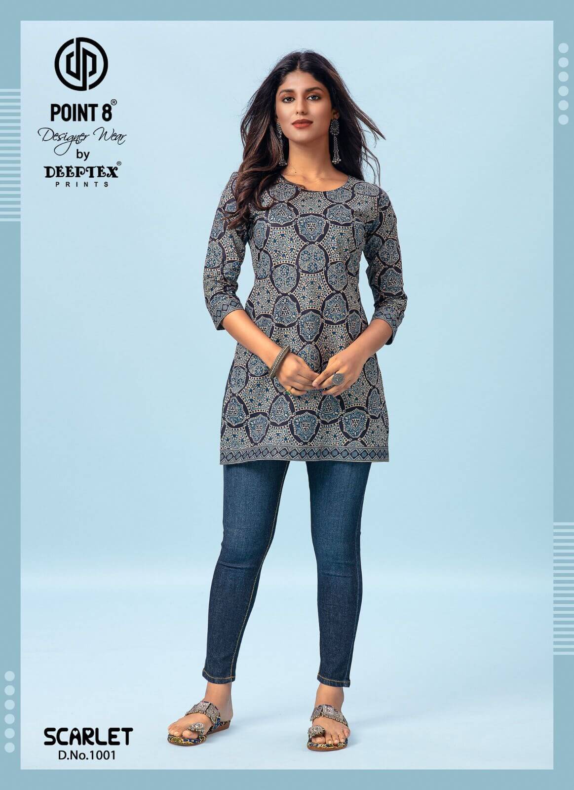 Deeptex Scarlet vol 1 Western Tops Catalog in Wholesale Price, Buy Deeptex Scarlet vol 1 Western Tops Catalog in Wholesale Price online From Aarvee Creation