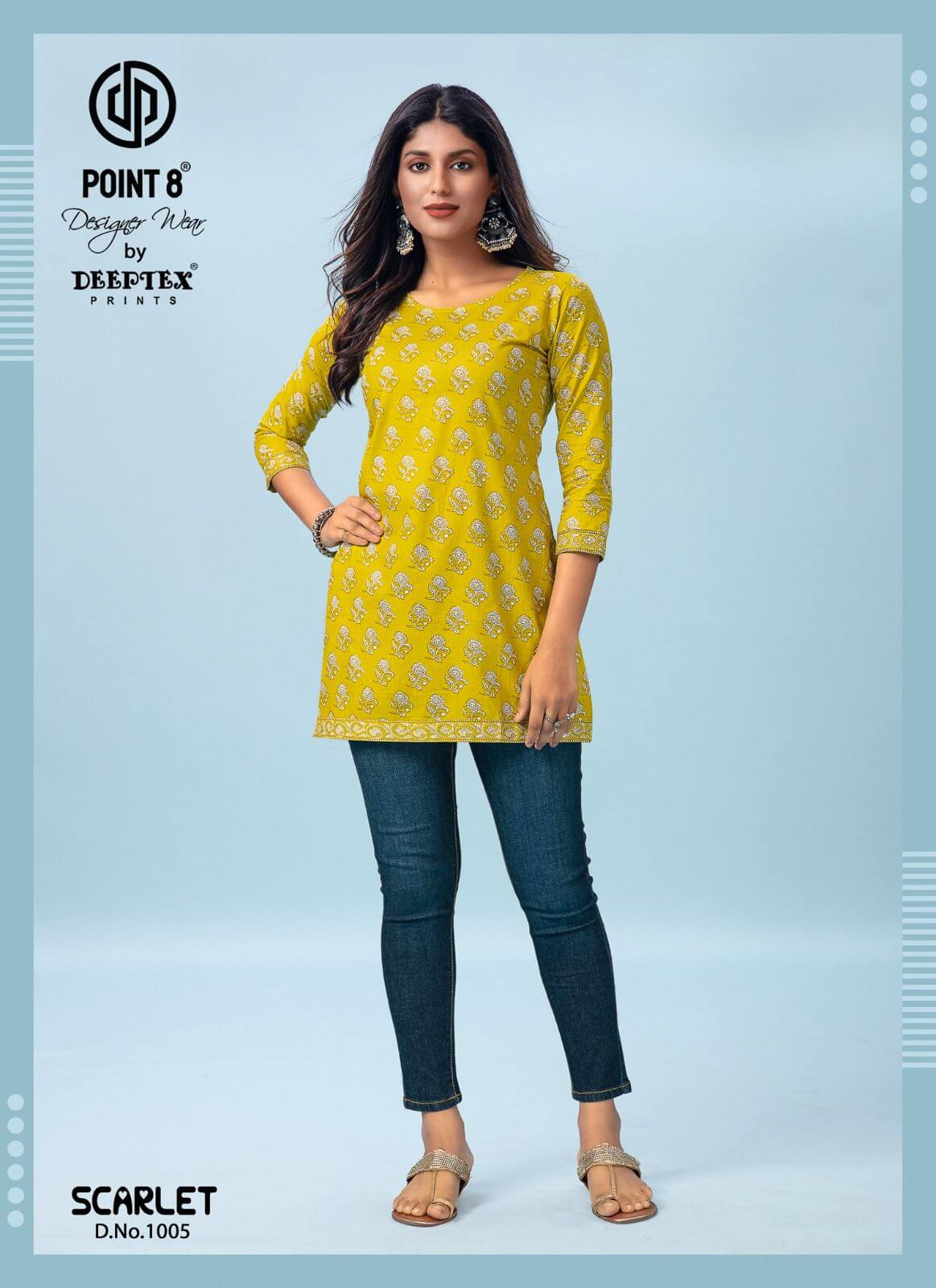 Deeptex Scarlet vol 1 Western Tops Catalog in Wholesale Price, Buy Deeptex Scarlet vol 1 Western Tops Catalog in Wholesale Price online From Aarvee Creation