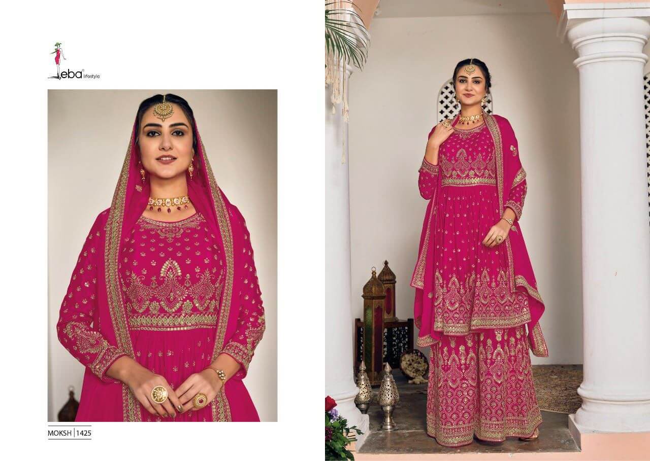 Eba Moksh Dress Material Catalog In Wholesale Price. Purchase Full Catalog of Eba Moksh In Wholesale Price Online