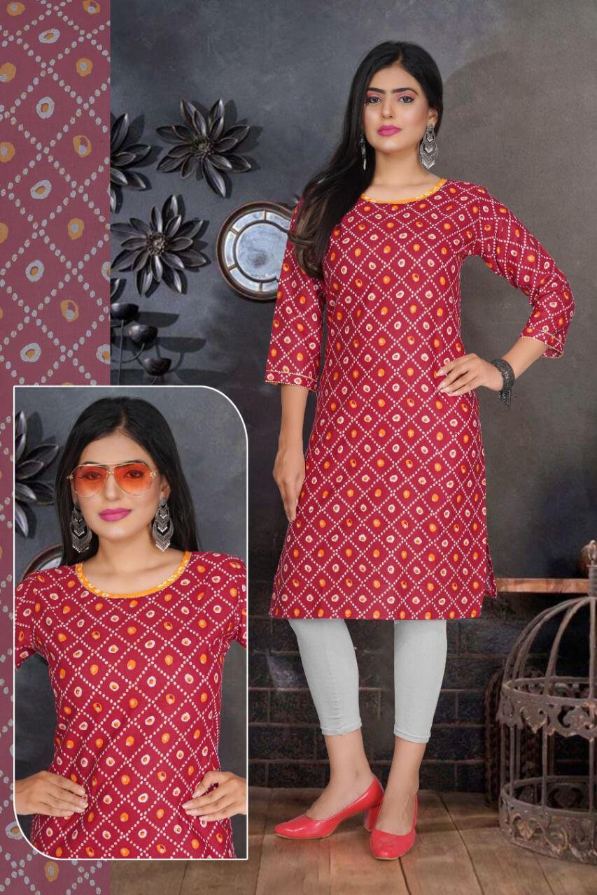 Exclusive Pure Red Colored Chikankari Worked Georgette Kurti – Adenwest