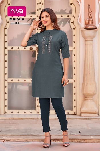 Hiva Maisha Kurtis wholesale catalog, Buy Full catalog of Hiva Maisha Kurtis At wholesale Price