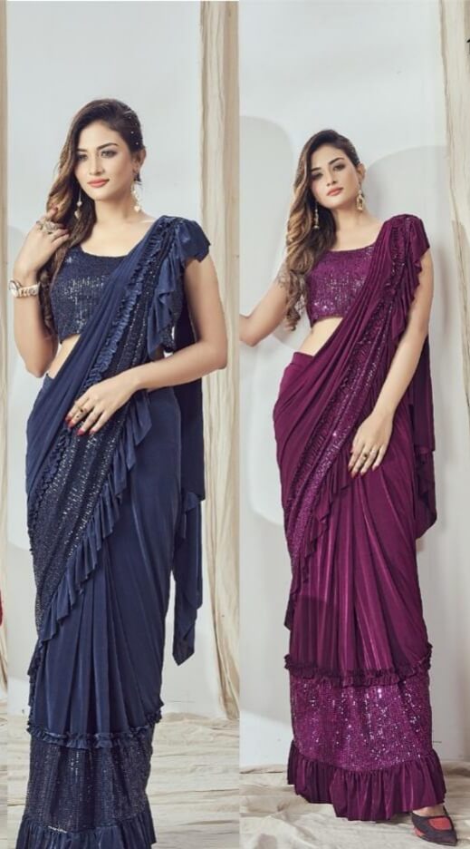 Imported Lycra Sarees Catalog In Wholesale Price. Purchase Full Catalog of D No 10210 In Wholesale Price Online