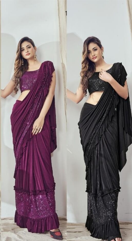 Imported Lycra Sarees Catalog In Wholesale Price. Purchase Full Catalog of D No 10210 In Wholesale Price Online