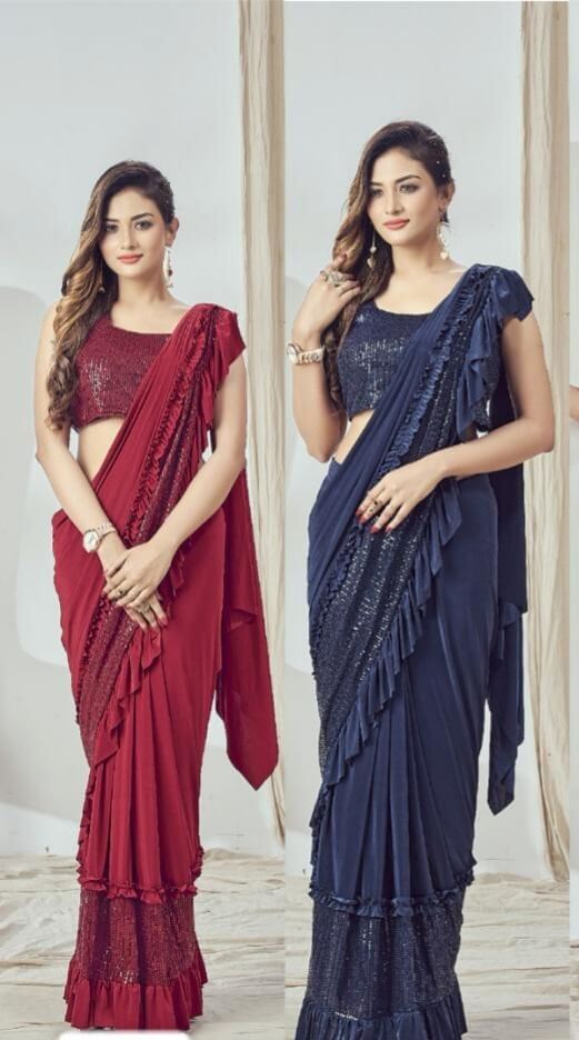 Imported Lycra Sarees Catalog In Wholesale Price. Purchase Full Catalog of D No 10210 In Wholesale Price Online