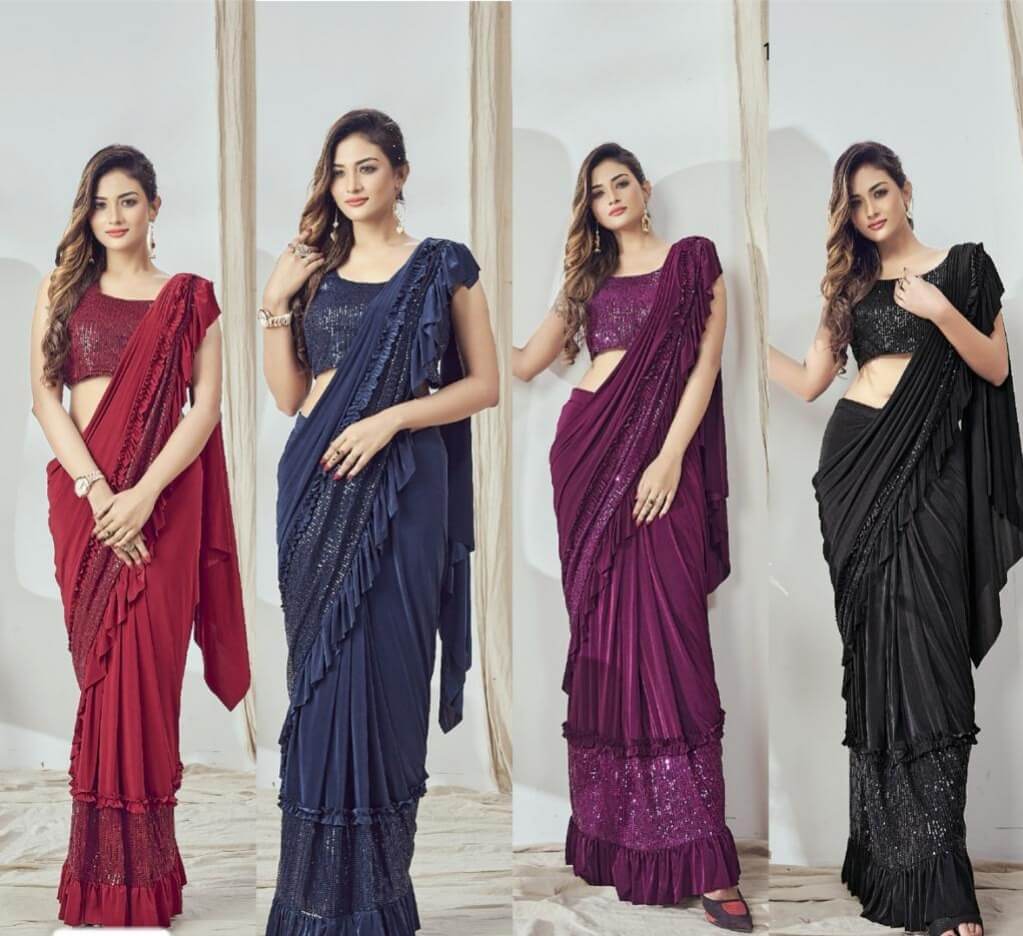 Imported Lycra Sarees Catalog In Wholesale Price. Purchase Full Catalog of D No 10210 In Wholesale Price Online