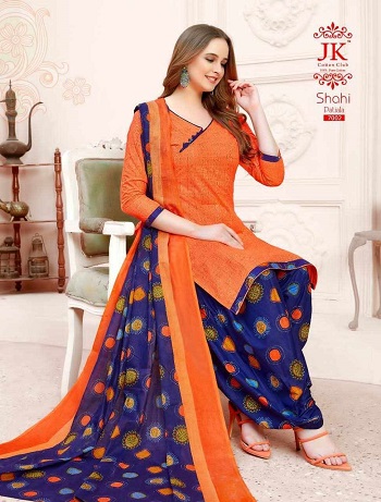 Shahi Patiala vol 7 Cotton Printed Dress Materials Wholesale Catalogue by jk Cotton Club Manufacturer, Buy Ladies Dress Materials bunch for Selling in Retail Business