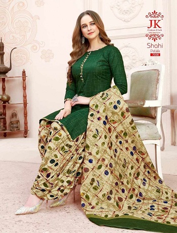 Shahi Patiala vol 7 Cotton Printed Dress Materials Wholesale Catalogue by jk Cotton Club Manufacturer, Buy Ladies Dress Materials bunch for Selling in Retail Business