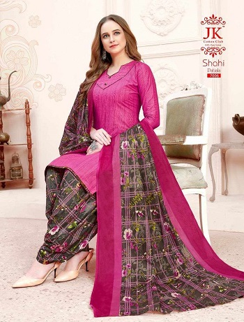 Shahi Patiala vol 7 Cotton Printed Dress Materials Wholesale Catalogue by jk Cotton Club Manufacturer, Buy Ladies Dress Materials bunch for Selling in Retail Business