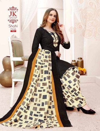 Shahi Patiala vol 7 Cotton Printed Dress Materials Wholesale Catalogue by jk Cotton Club Manufacturer, Buy Ladies Dress Materials bunch for Selling in Retail Business