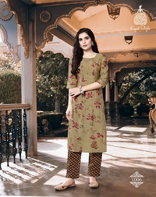 Kajal Style Urban Beauty Vol 1 Kurtis with Pant wholesale catalog, Buy Full catalog Of Kajal Style Urban Beauty Vol 1 Kurtis with Pant At wholesale Price