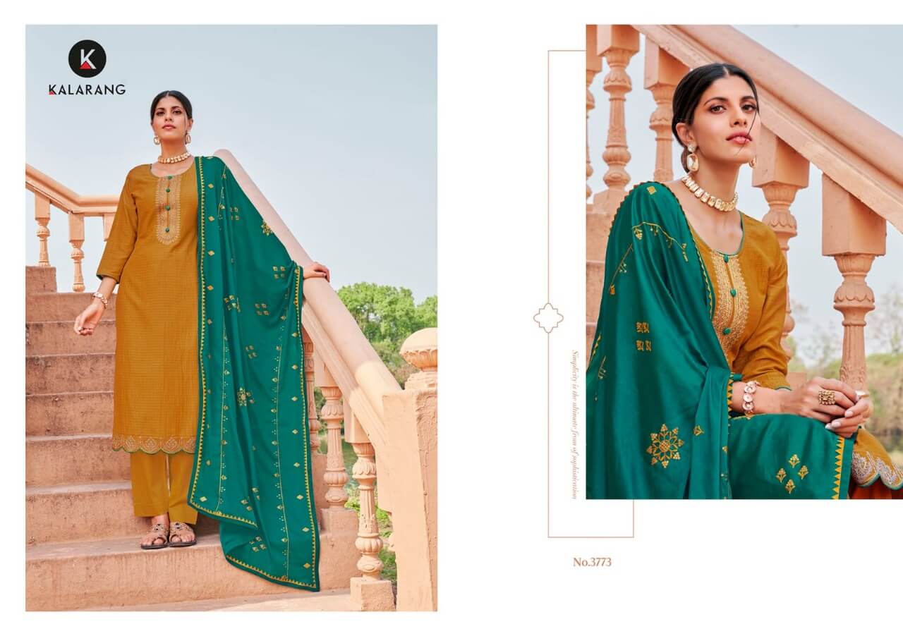 Kalarang Bansari Dress Material Catalog In Wholesale Price. Purchase Full Catalog of Kalarang Bansari In Wholesale Price Online