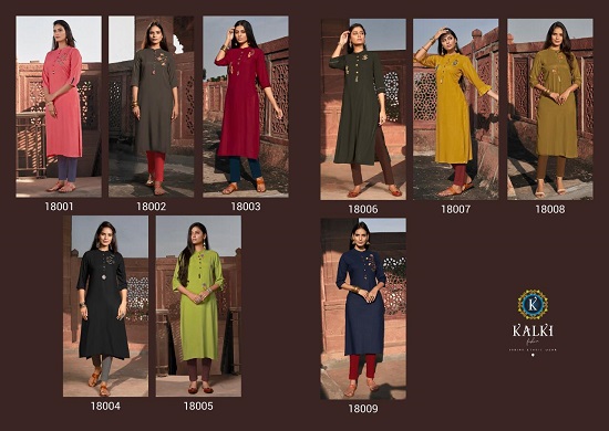 Kalki Fashion Pehchan Kurtis Catalogue