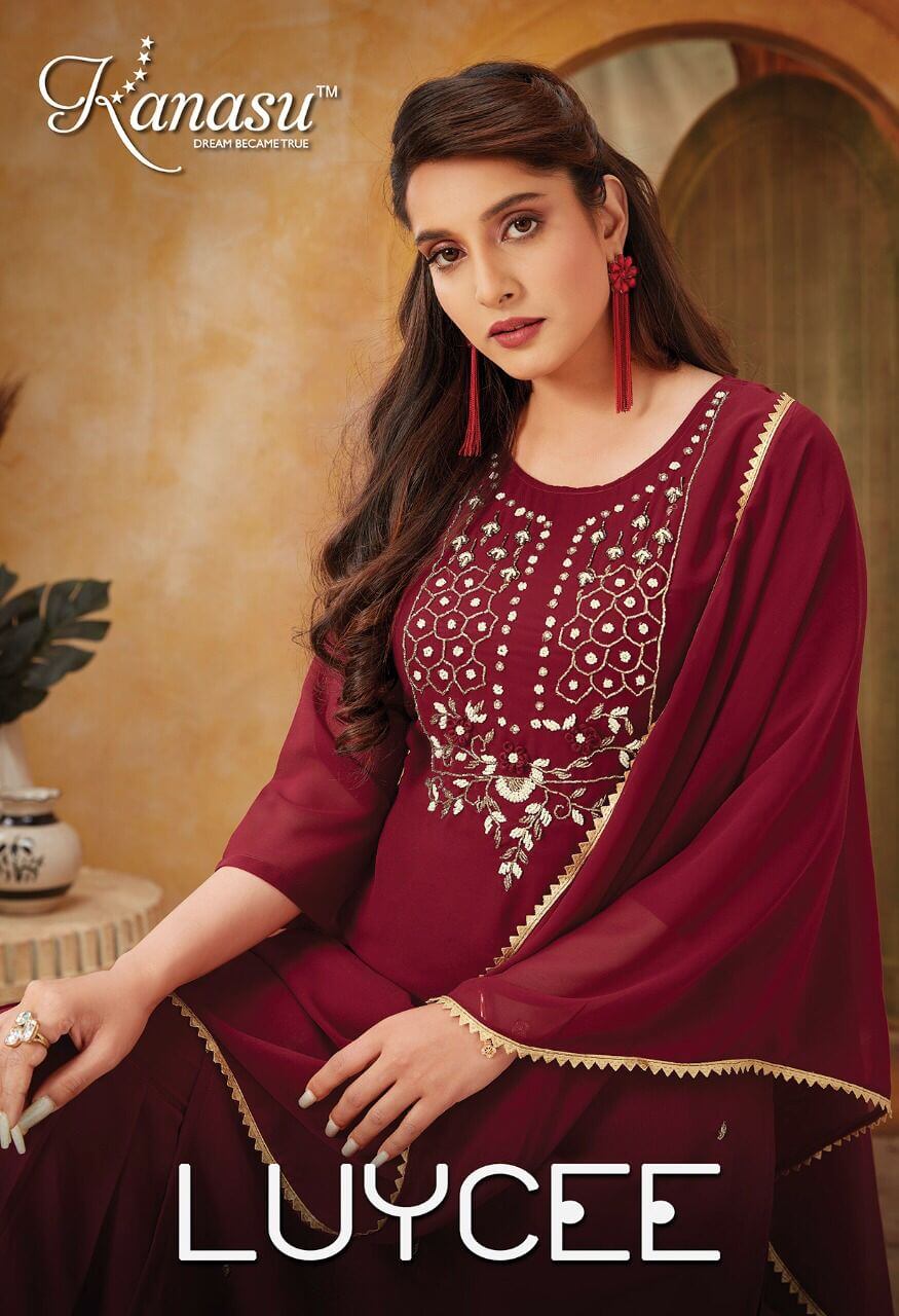 Kanasu Luycee Party Wear Dress Catalog In Wholesale Price. Purchase Full Catalog of Kanasu Luycee In Wholesale Price Online