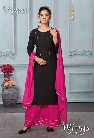 Kanasu Wings Top Sharara And Dupatta Wholesale Catalog, Buy Full Catalog of Kanasu Wings Top Sharara And Dupatta At Wholesale Price