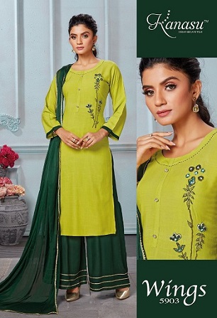 Kanasu Wings Top Sharara And Dupatta Wholesale Catalog, Buy Full Catalog of Kanasu Wings Top Sharara And Dupatta At Wholesale Price