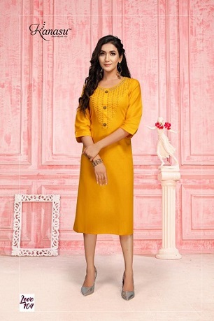 Kanasu Love Kurtis wholesale catalog, Buy Full catalog of Kanasu Love Kurtis At wholesale Price