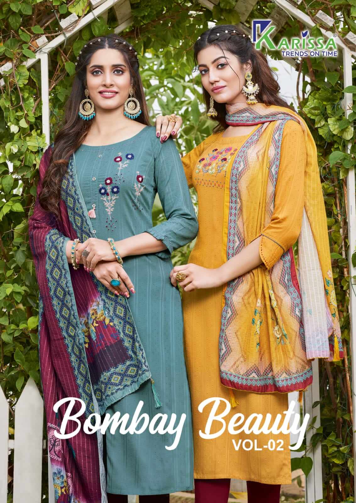 Karissa Bombay Beauty Vol 2 Party Wear Dress Wholesale Catalog. Purchase Full Catalog of Party Wear Dress in Wholesale Price Online