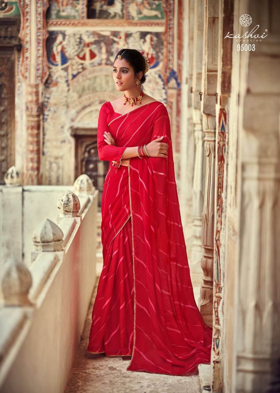 Kashvi Niharika Chiffon Sarees Catalog In Wholesale Price. Purchase Full Catalog of Kashvi Niharika In Wholesale Price Online