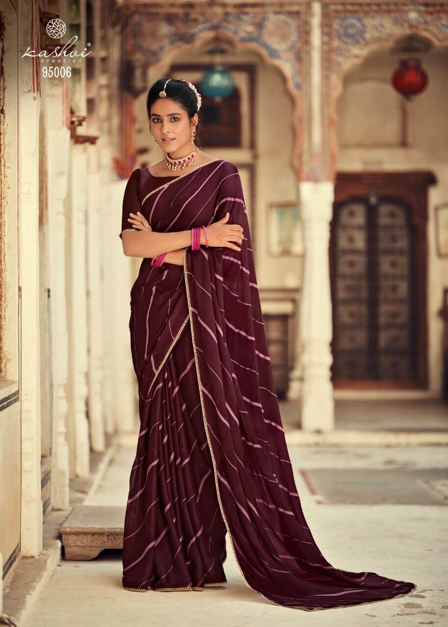 Kashvi Niharika Chiffon Sarees Catalog In Wholesale Price. Purchase Full Catalog of Kashvi Niharika In Wholesale Price Online