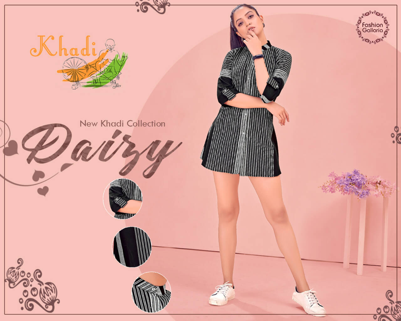 Khadi Daisy Vol 1 Western Tops Catalog In Wholesale Price. Purchase Full Catalog of Khadi Daisy Vol 1 In Wholesale Price Online