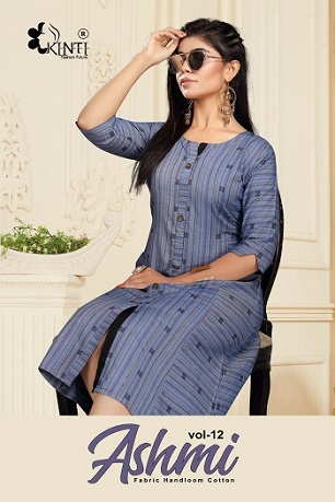 Kinti Ashmi 12 Side Pocket Kurtis wholesale catalog, Buy Full catalog of Kinti Ashmi 12 Side Pocket Kurtis At wholesale Price